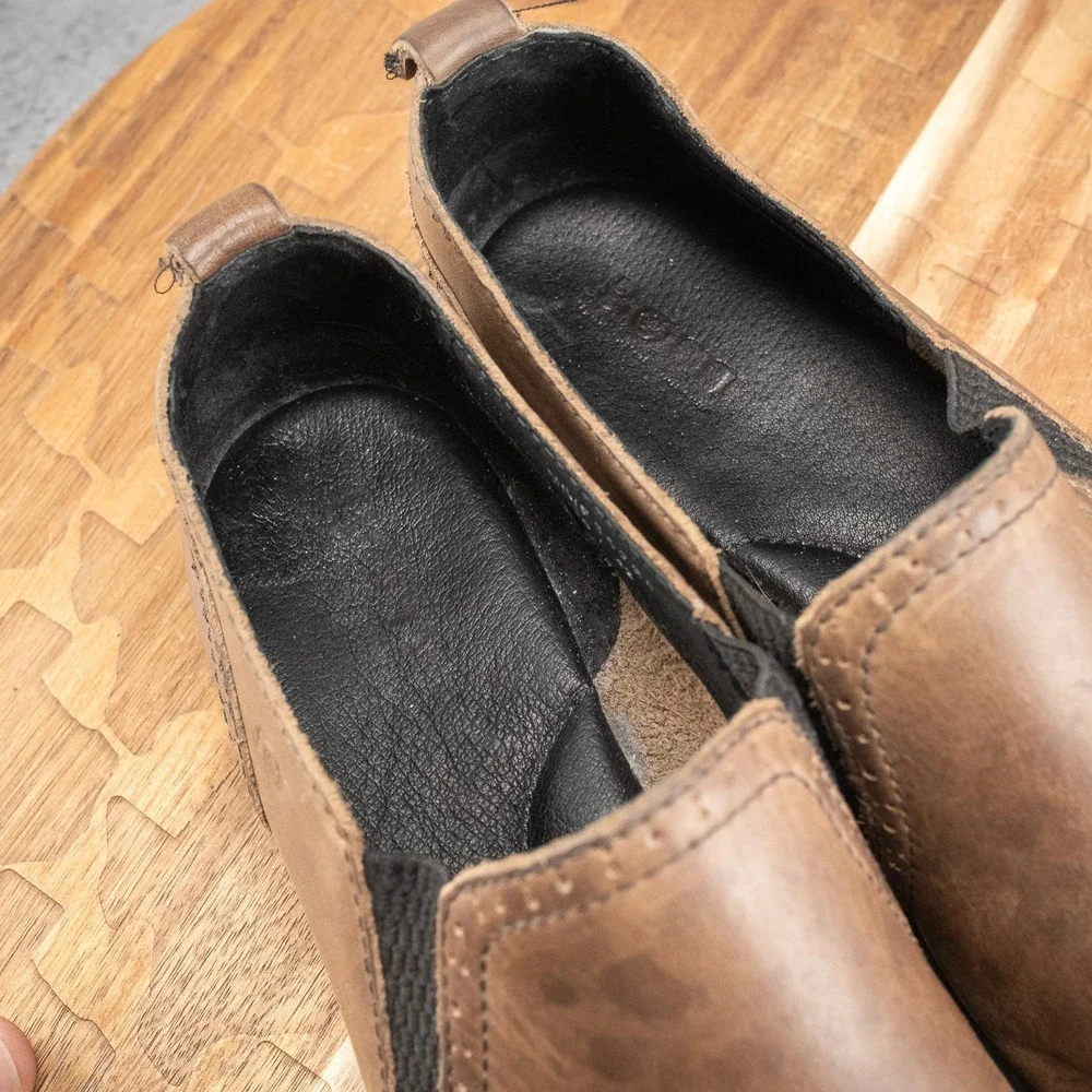 Born Women's Loafer Dark Brown‎ Slip On Size 10
